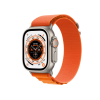 Apple Watch Ultra | 49mm | Titanium Case | Oranje Alpine Bandje | GPS | WiFi + 4G