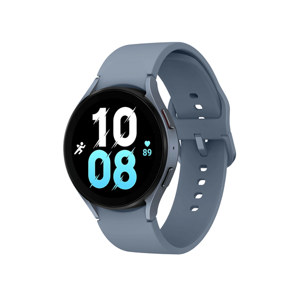 Galaxy Watch5 | 44mm | Aluminium Case Blauw | Blauw sportbandje | GPS | WiFi