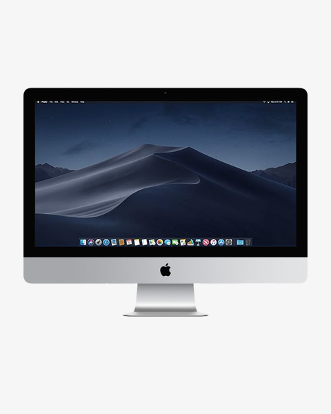 iMac 27-inch | Core i5 3.0 GHz | 2 TB Fusion | 8 GB RAM | Zilver (Retina, 5K, 27 Inch, 2019)