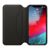 iPhone X Leather Folio - Zwart