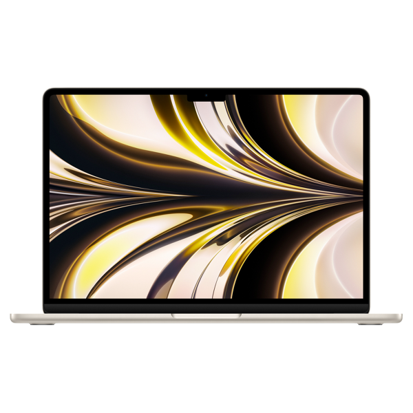 MacBook Air 13-inch | Apple M2 8-core | 256 GB SSD | 8 GB RAM | Sterrenlicht Wit (2022) | 8-core GPU | Qwerty