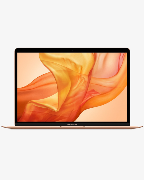 MacBook Air 13-inch | Core i5 1.6 GHz | 128 GB SSD | 8 GB RAM | Goud (Late 2018) | Retina | Qwerty