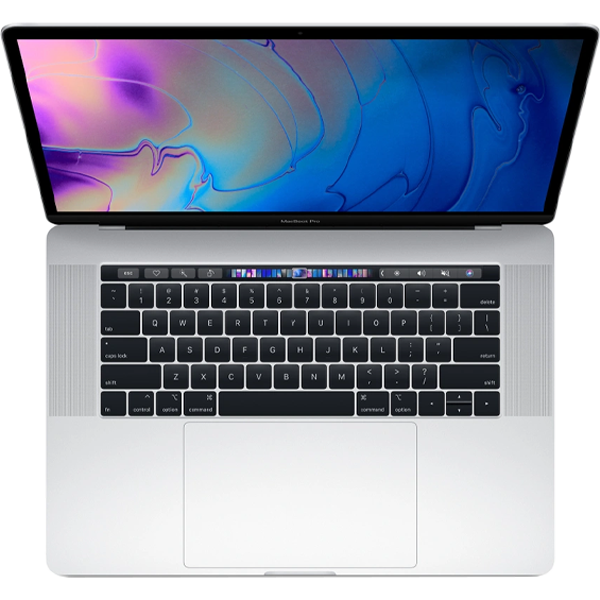 Macbook Pro 15-inch | Touch Bar | Core i7 2.2 GHz | 256 GB SSD | 16 GB RAM | Zilver (2018) | Qwerty/Azerty/Qwertz