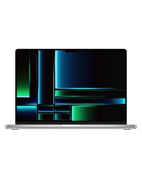 Macbook Pro 16-inch | Apple M2 Pro 12-core | 1 TB SSD | 16 GB RAM | Zilver (2023) | 19-core GPU | Qwerty/Azerty/Qwertz