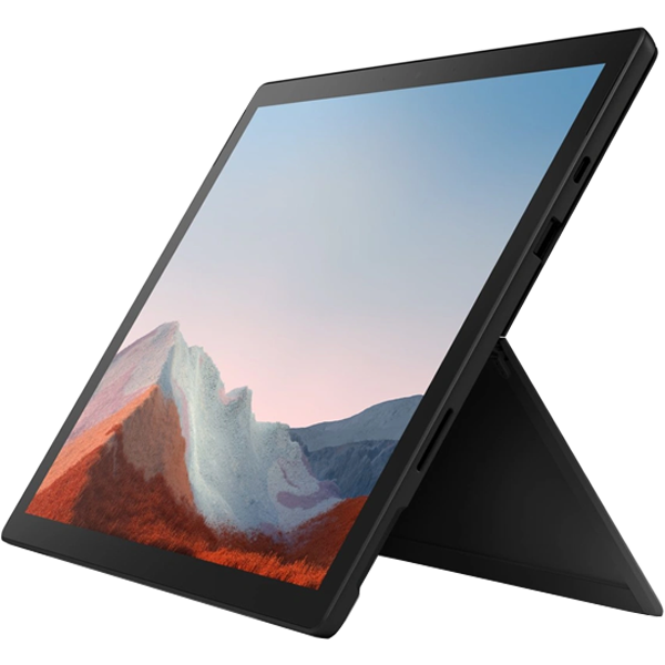 Microsoft Surface Pro 7 Plus | 12.3 inch | 11e generatie i7 | 256GB SSD | 16GB RAM | Zwart | QWERTY toetsenbord