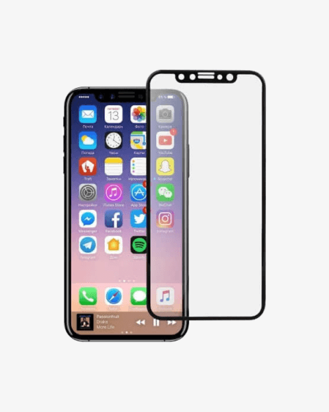 Glass Full Cover Screenprotector iPhone 12