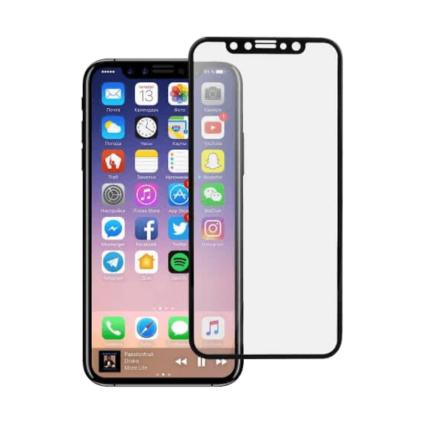 Glass Full Cover Screenprotector iPhone 12 / 12 Pro