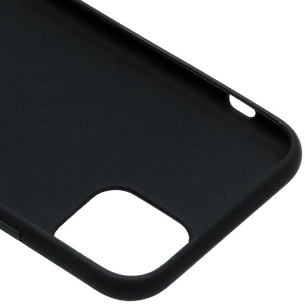 Silicone Backcover iPhone 11 Pro | Zwart