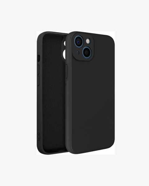 Silicone Backcover iPhone 13 Mini | Zwart