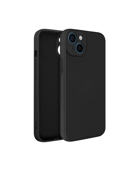 Silicone Backcover iPhone 13 Mini | Zwart