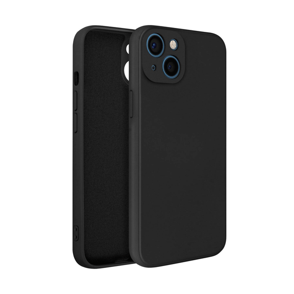 Silicone Backcover iPhone 13 Mini | Zwart