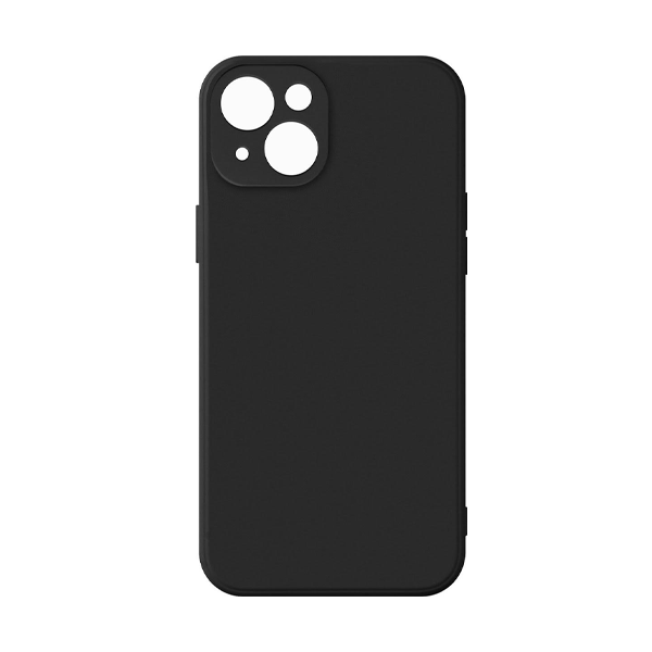 Silicone Backcover iPhone 13 Mini | Zwart