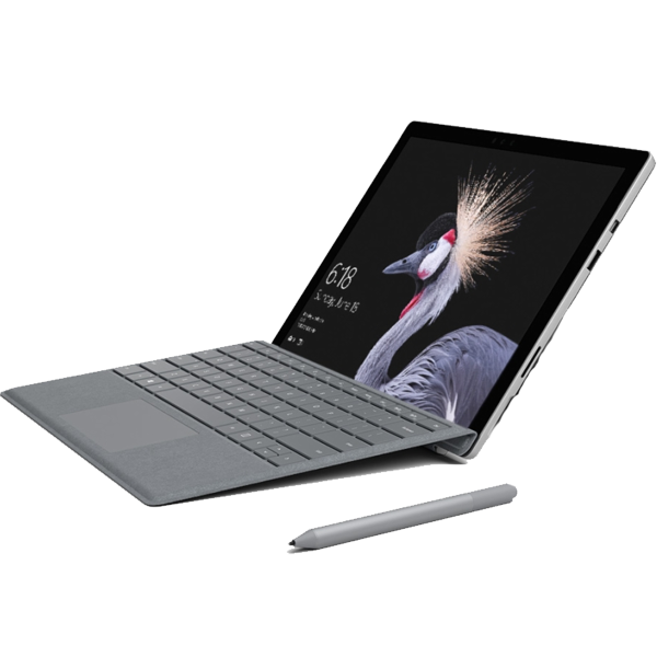 Refurbished Microsoft Surface Pro 4 | 12.3 inch | 6e generatie i5 | 256GB | 8GB RAM | Grijs QWERTY toetsenbord | Exclusief Pen | Refurbished.be